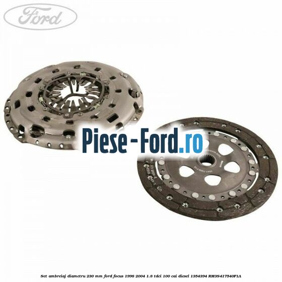 Set ambreiaj diametru 230 mm Ford Focus 1998-2004 1.8 TDCi 100 cai diesel #28FFE7F6E8
