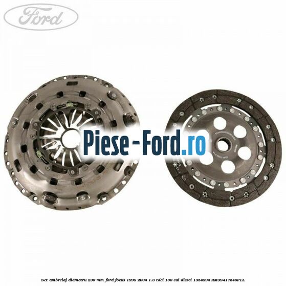 Set ambreiaj diametru 230 mm Ford Focus 1998-2004 1.8 TDCi 100 cai diesel #28FFE7F6E8