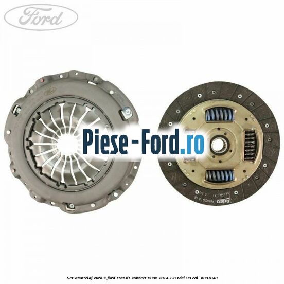 Set ambreiaj euro V Ford Transit Connect 2002-2014 1.8 TDCi 90 cai  #680392521D