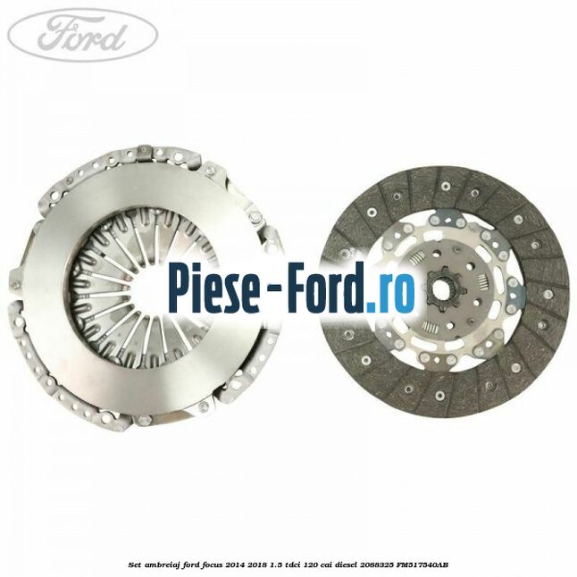 Set ambreiaj Ford Focus 2014-2018 1.5 TDCi 120 cai diesel #966FD13F85