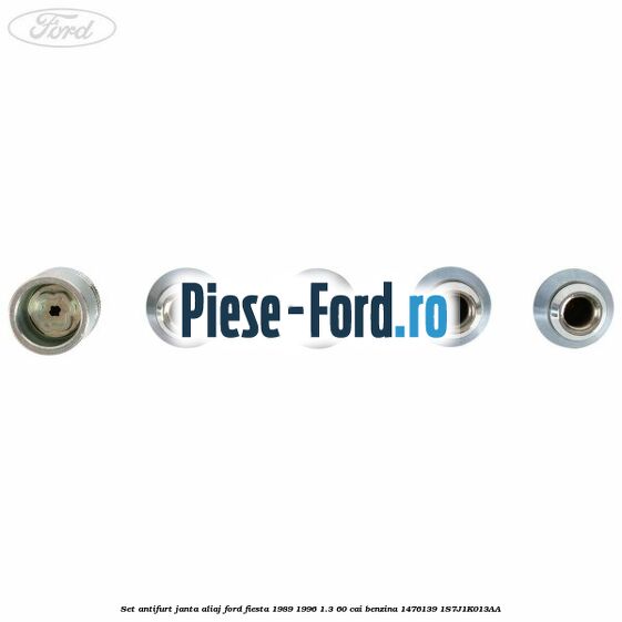 Set antifurt janta aliaj Ford Fiesta 1989-1996 1.3 60 cai benzina #51247B66A3