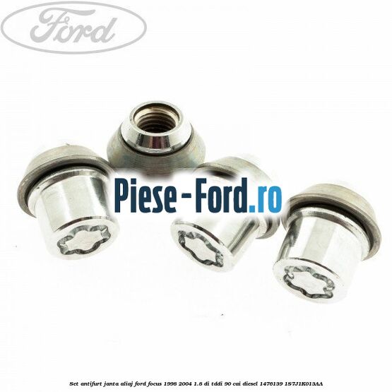 Set antifurt janta aliaj Ford Focus 1998-2004 1.8 DI/TDDi 90 cai diesel #43D199556F