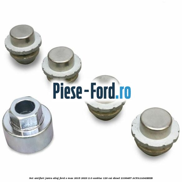 Set antifurt janta aliaj Ford S-Max 2015-2023 2.0 EcoBlue 120 cai diesel #2A56110F5F