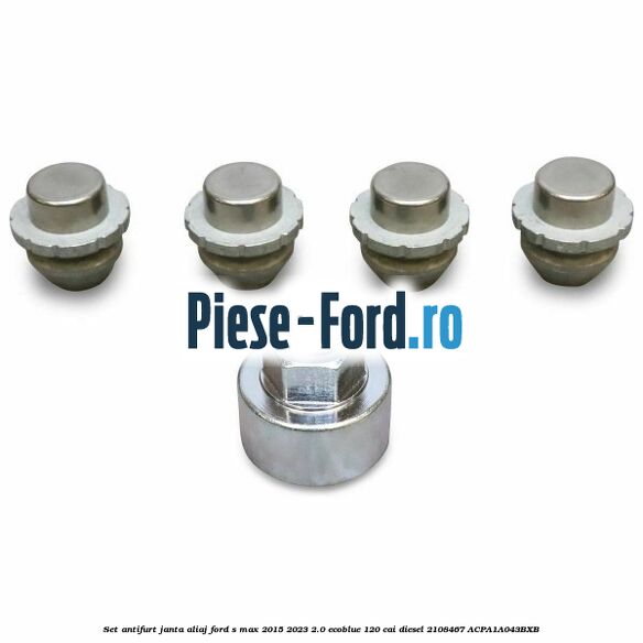 Set antifurt janta aliaj Ford S-Max 2015-2023 2.0 EcoBlue 120 cai diesel #2A56110F5F