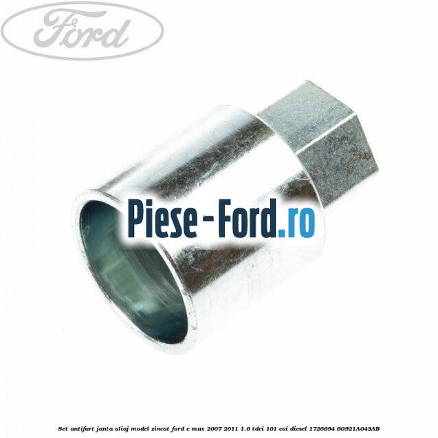 Set antifurt janta aliaj model zincat Ford C-Max 2007-2011 1.6 TDCi 101 cai diesel #A740E598BD