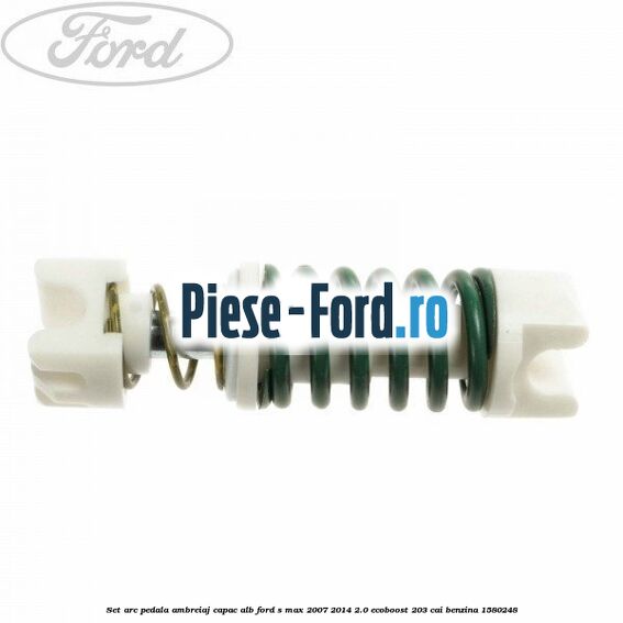 Set arc pedala ambreiaj capac alb Ford S-Max 2007-2014 2.0 EcoBoost 203 cai