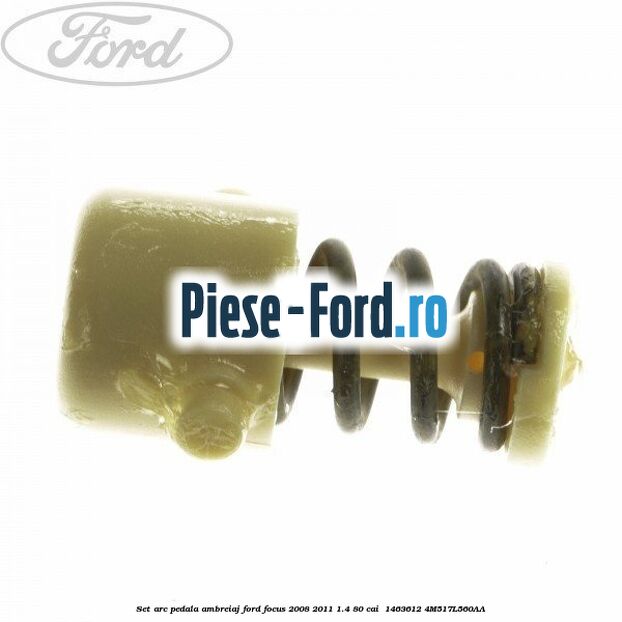Set arc pedala ambreiaj Ford Focus 2008-2011 1.4 80 cai  #434C3E4D31