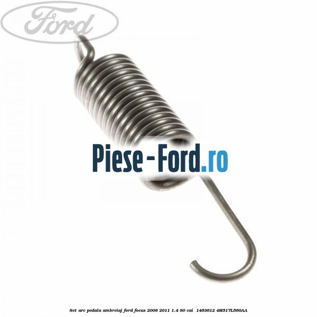 Set arc pedala ambreiaj Ford Focus 2008-2011 1.4 80 cai  #434C3E4D31