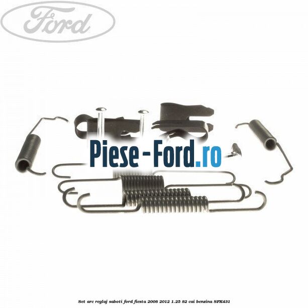 Cilindru receptor frana Ford Fiesta 2008-2012 1.25 82 cai benzina
