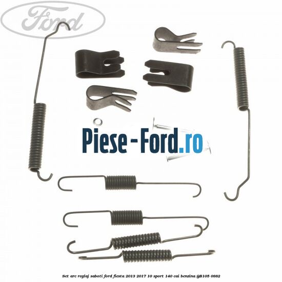 Set arc reglaj saboti Ford Fiesta 2013-2017 1.0 Sport 140 cai #C9A98756B6