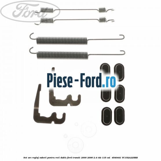 Set arc reglaj saboti pentru roti duble Ford Transit 2000-2006 2.4 TDE 115 cai  #D7513A9701