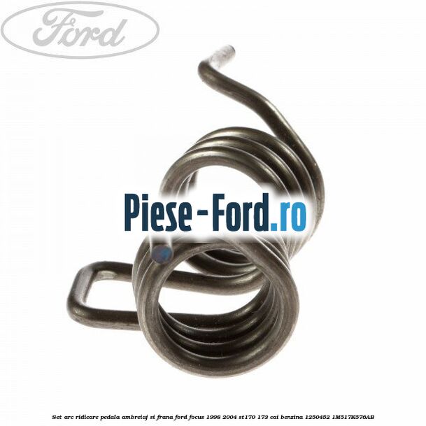 Set arc ridicare pedala ambreiaj si frana Ford Focus 1998-2004 ST170 173 cai benzina #5BE634FB3B
