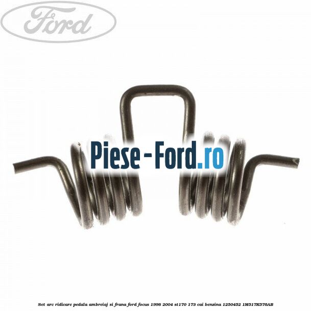 Set arc ridicare pedala ambreiaj si frana Ford Focus 1998-2004 ST170 173 cai benzina #5BE634FB3B