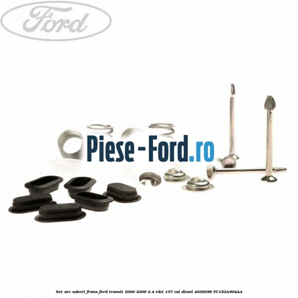 Set arc saboti frana Ford Transit 2000-2006 2.4 TDCi 137 cai #37A6441CEC Set arc saboti frana Ford Transit 2000-2006 2.4 TDCi 137 cai diesel #37A6441CEC