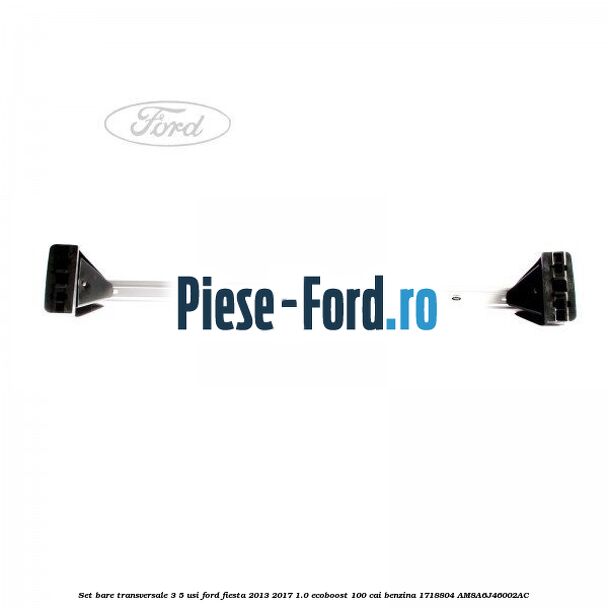 Set bare transversale 3/5 usi Ford Fiesta 2013-2017 1.0 EcoBoost 100 cai benzina