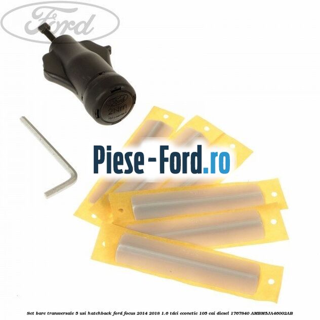 Set bare transversale 5 usi hatchback Ford Focus 2014-2018 1.6 TDCi ECOnetic 105 cai #DC3C330A7F Set bare transversale 5 usi hatchback Ford Focus 2014-2018 1.6 TDCi ECOnetic 105 cai diesel #DC3C330A7F