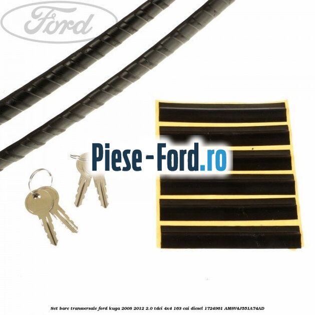 Set bare transversale Ford Kuga 2008-2012 2.0 TDCI 4x4 163 cai diesel #CBC7457D1A