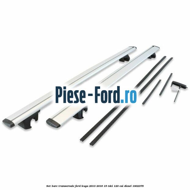 Set bare transversale Ford Kuga 2013-2016 1.5 TDCi 120 cai #A64D31A550