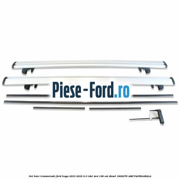 Set bare transversale Ford Kuga 2013-2016 2.0 TDCi 4x4 136 cai diesel #12E673F93D