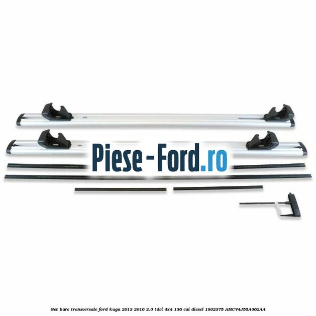 Set bare transversale Ford Kuga 2013-2016 2.0 TDCi 4x4 136 cai diesel #12E673F93D