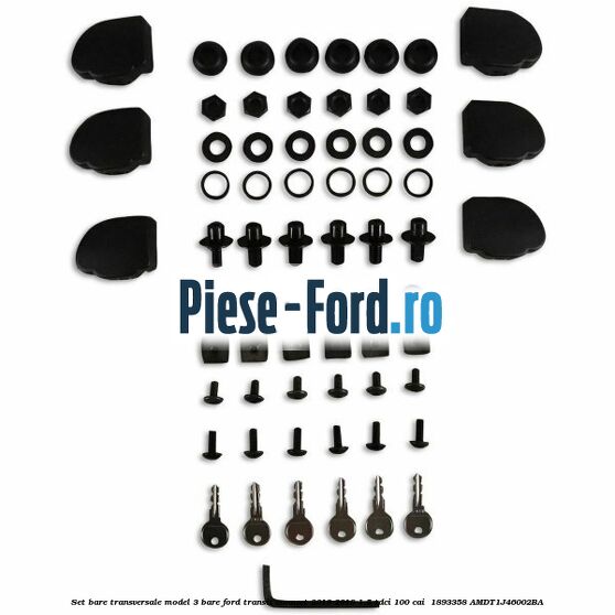 Set bare transversale model 3 bare Ford Transit Connect 2013-2018 1.5 TDCi 100 cai  #5DE7D8415A
