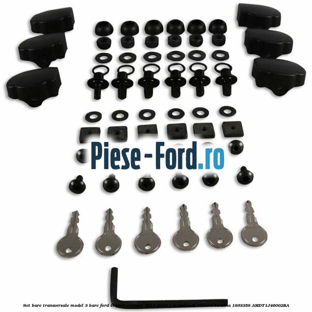 Set bare transversale model 3 bare Ford Transit Connect 2019-2023 1.0 EcoBoost 100 cai #782129A6D9 Set bare transversale model 3 bare Ford Transit Connect 2019-2023 1.0 EcoBoost 100 cai benzina #782129A6D9