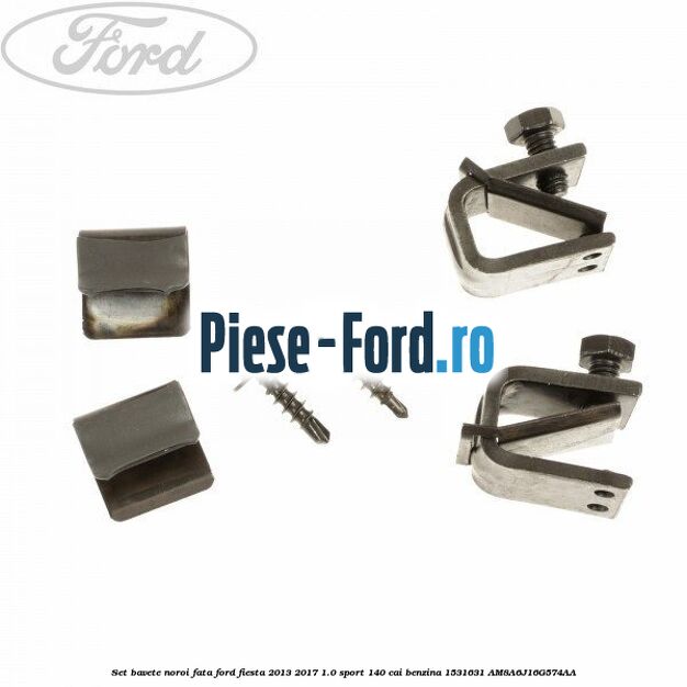 Set bavete noroi fata Ford Fiesta 2013-2017 1.0 Sport 140 cai benzina #E72F8416D5