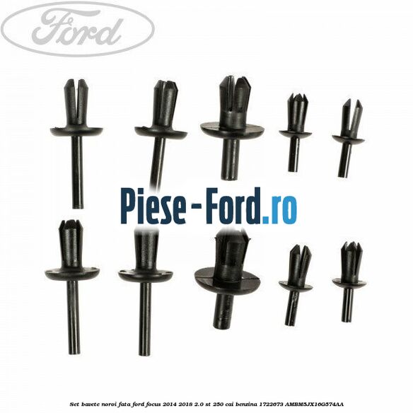 Set bavete noroi fata Ford Focus 2014-2018 2.0 ST 250 cai benzina #0B46D942DA