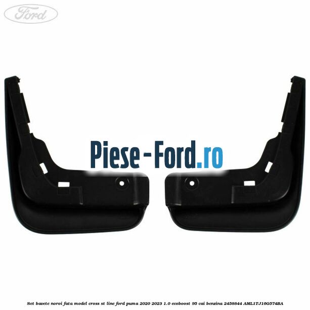 Set bavete noroi fata model Cross ST Line Ford Puma 2020-2023 1.0 EcoBoost 95 cai benzina #FECC7D0019