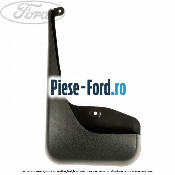 Set bavete noroi spate 4 usi berlina Ford Focus 2004-2007 1.6 TDCi 90 cai diesel #6168E70446