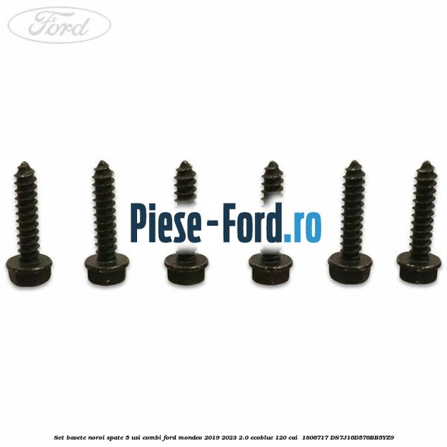 Set bavete noroi spate 5 usi combi Ford Mondeo 2019-2023 2.0 EcoBlue 120 cai  #F1536106E5
