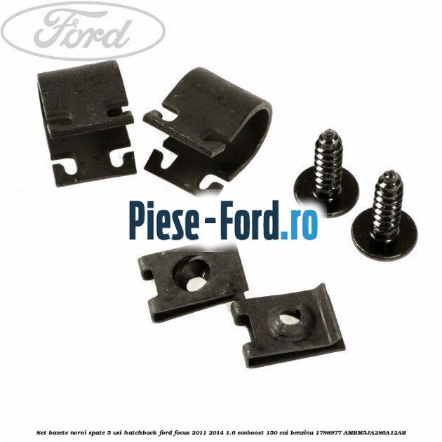 Set bavete noroi spate 5 usi hatchback Ford Focus 2011-2014 1.6 EcoBoost 150 cai #217C045CE8 Set bavete noroi spate 5 usi hatchback Ford Focus 2011-2014 1.6 EcoBoost 150 cai benzina #217C045CE8