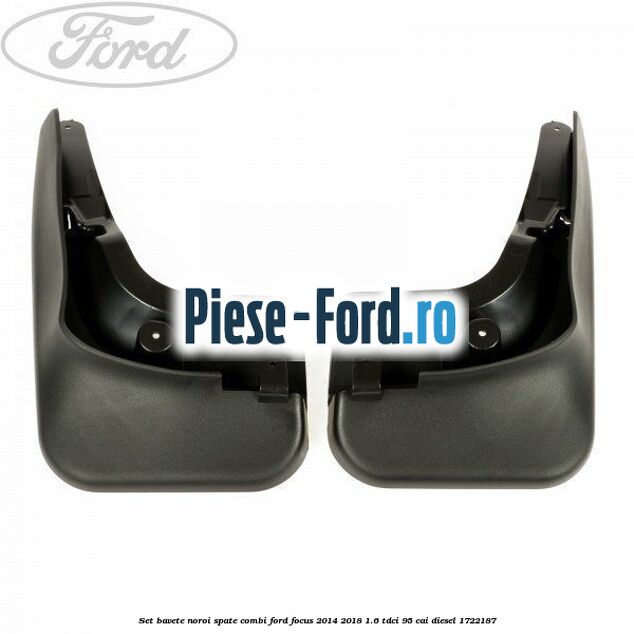 Set bavete noroi spate combi Ford Focus 2014-2018 1.6 TDCi 95 cai