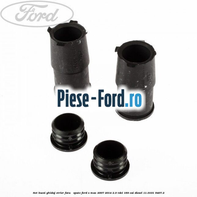 Motoras etrier frana spate Ford S-Max 2007-2014 2.0 TDCi 163 cai diesel