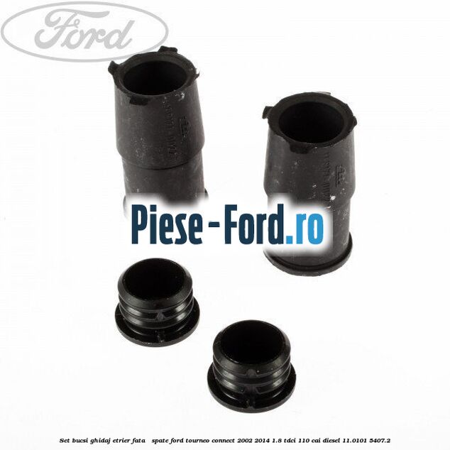 Set arc etrier punte spate Ford Tourneo Connect 2002-2014 1.8 TDCi 110 cai diesel