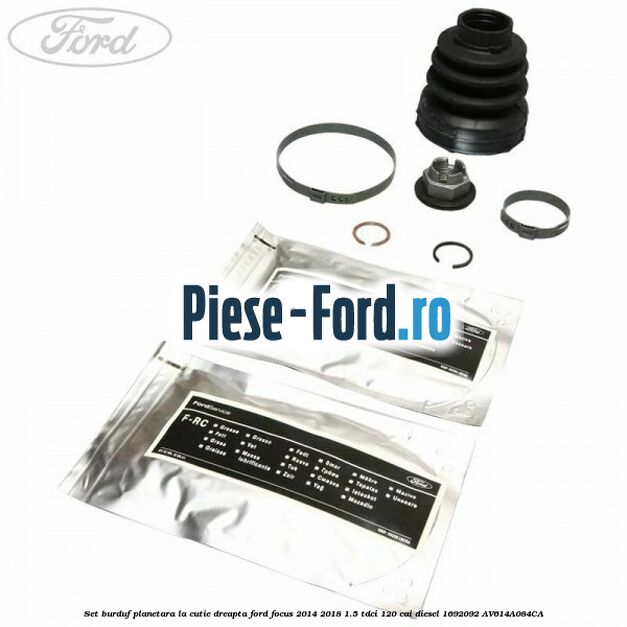 Rulment intermediar planetara dreapta Ford Focus 2014-2018 1.5 TDCi 120 cai diesel