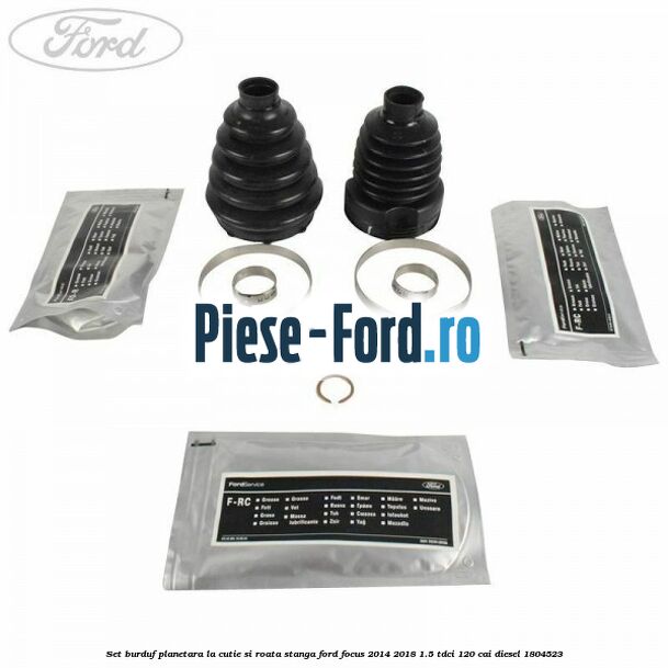 Set burduf planetara la cutie si roata stanga Ford Focus 2014-2018 1.5 TDCi 120 cai