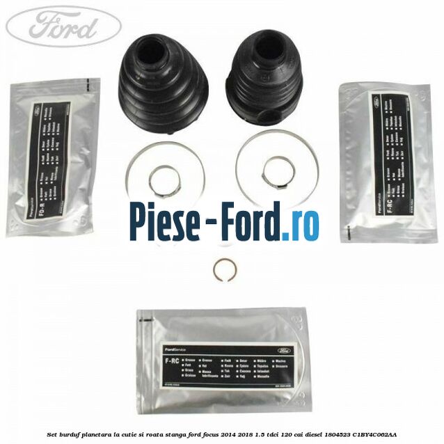 Set burduf planetara la cutie si roata stanga Ford Focus 2014-2018 1.5 TDCi 120 cai diesel