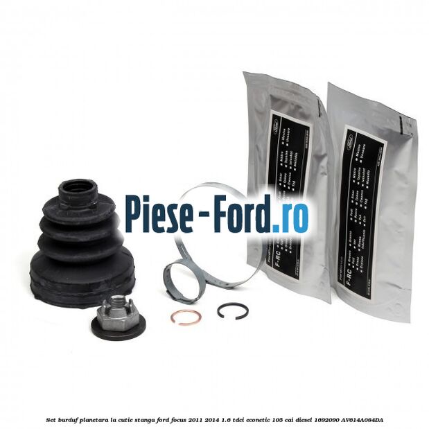 Set burduf planetara la cutie stanga Ford Focus 2011-2014 1.6 TDCi ECOnetic 105 cai diesel #7F9F758F1F