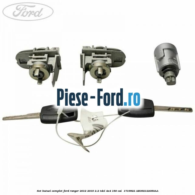 Set butuci complet Ford Ranger 2012-2015 2.2 TDCi 4x4 150 cai  #972E4CB2EB