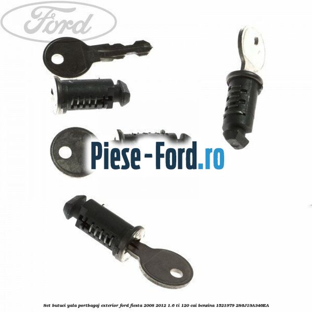 Set bare transversale 5 usi Ford Fiesta 2008-2012 1.6 Ti 120 cai benzina