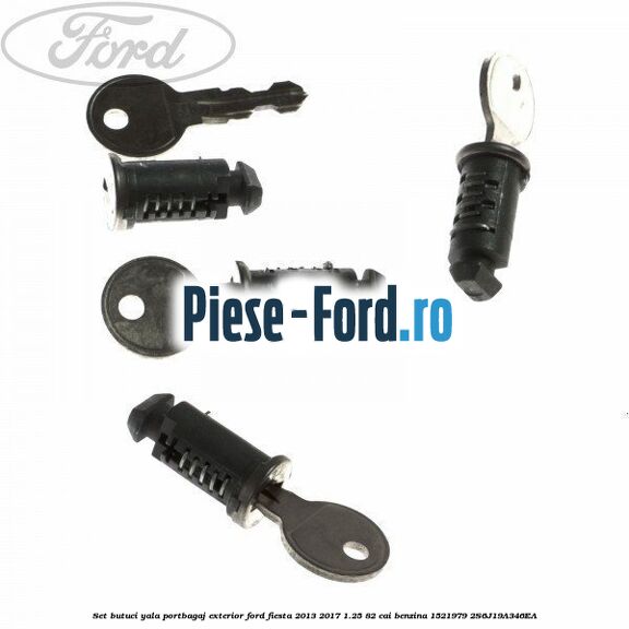 Set butuci yala portbagaj exterior Ford Fiesta 2013-2017 1.25 82 cai benzina