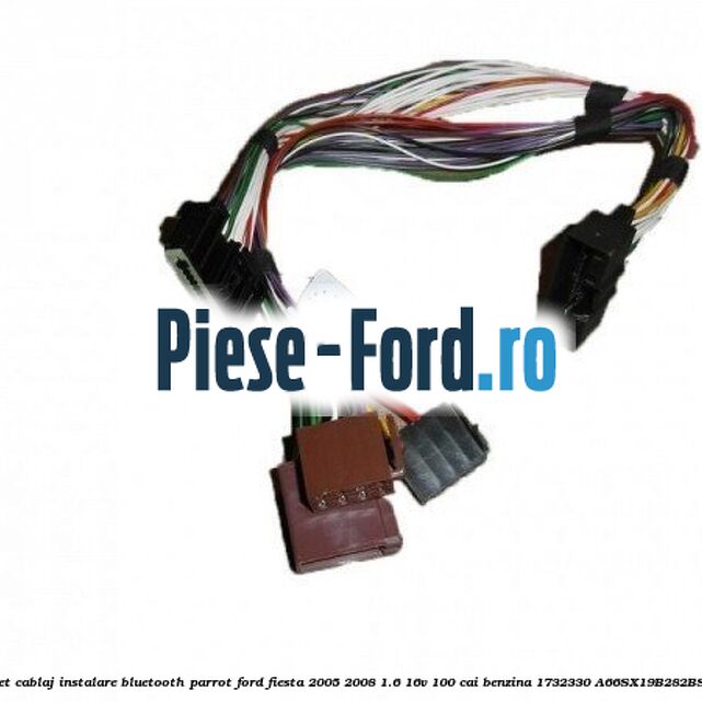 Set cablaj instalare Bluetooth Parrot Ford Fiesta 2005-2008 1.6 16V 100 cai benzina
