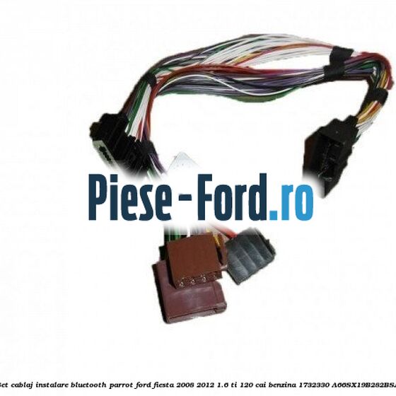 Conector audio telefon, USB Ford Fiesta 2008-2012 1.6 Ti 120 cai benzina