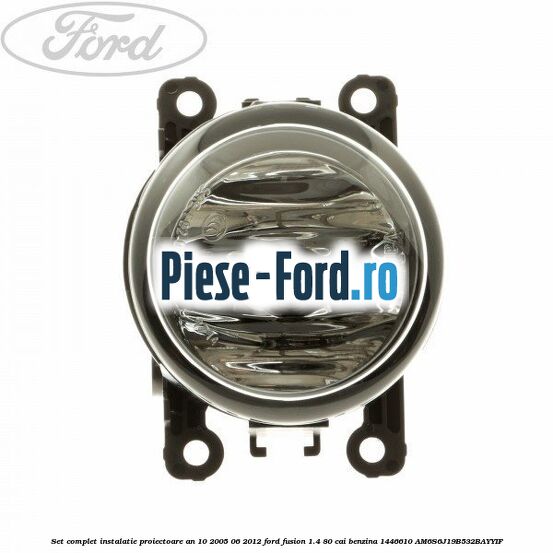 Set benzi laterale albe (3Usi), cu logo ST Ford Fusion 1.4 80 cai benzina