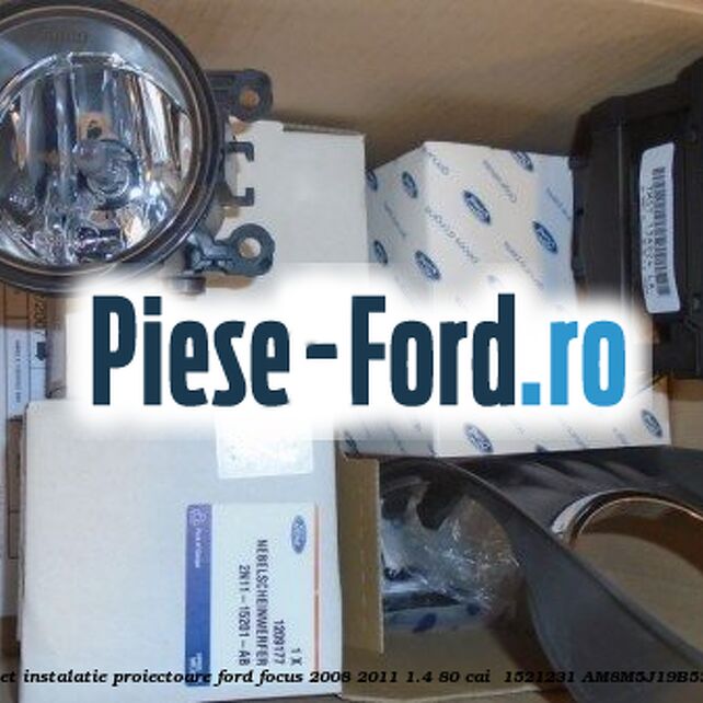 Set complet instalatie proiectoare Ford Focus 2008-2011 1.4 80 cai  #C130632011