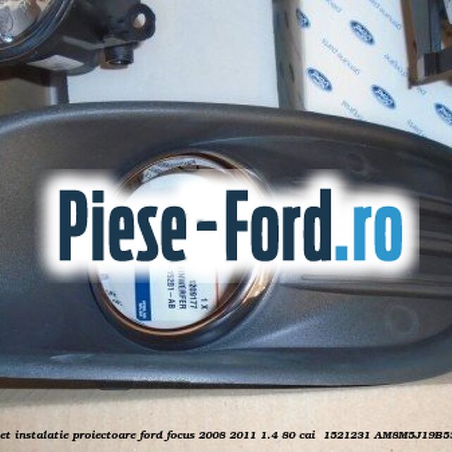 Set complet instalatie proiectoare Ford Focus 2008-2011 1.4 80 cai  #C130632011