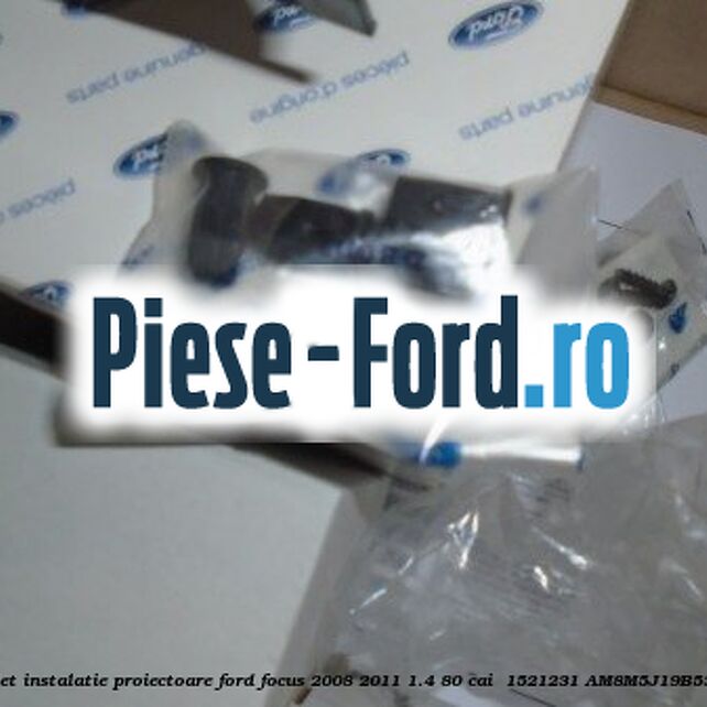 Set complet instalatie proiectoare Ford Focus 2008-2011 1.4 80 cai  #C130632011