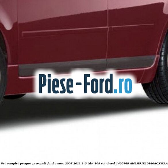 Set complet instalatie proiectoare Ford C-Max 2007-2011 1.6 TDCi 109 cai diesel