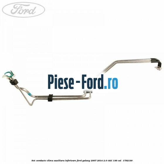 Set conducte clima auxiliara inferioare Ford Galaxy 2007-2014 2.0 TDCi 136 cai  #16A22686C5